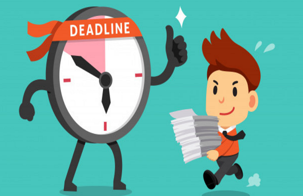 Never miss a deadline